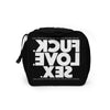 FUCK.LOVE.SEX. Black Duffle Bag