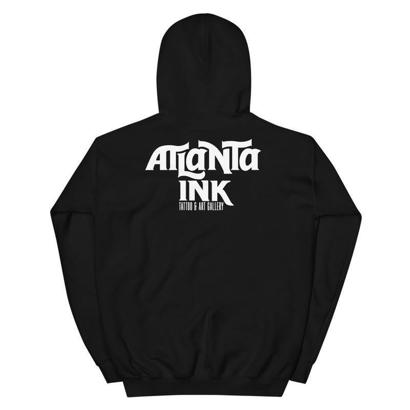 ATLANTA INK Logo Black Hoodie