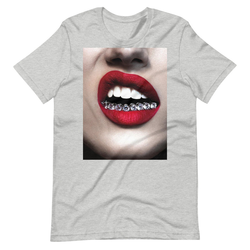 Diamond Grillz Grey T-Shirt